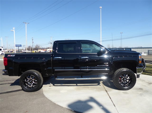 Pre-Owned 2014 Chevrolet Silverado 1500 LTZ Black Widow Lifted Truck ...