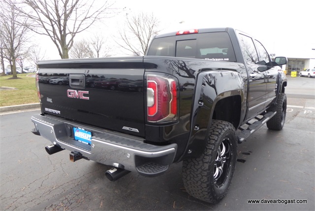 Pre-Owned 2016 GMC Sierra 1500 SLT Black Widow Lifted Truck 4WD # ...